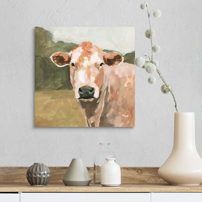 «On the pasture II», reproduction d'art sur toile, Toile tendue, H 16 po x l 16 po x P 1,25 po