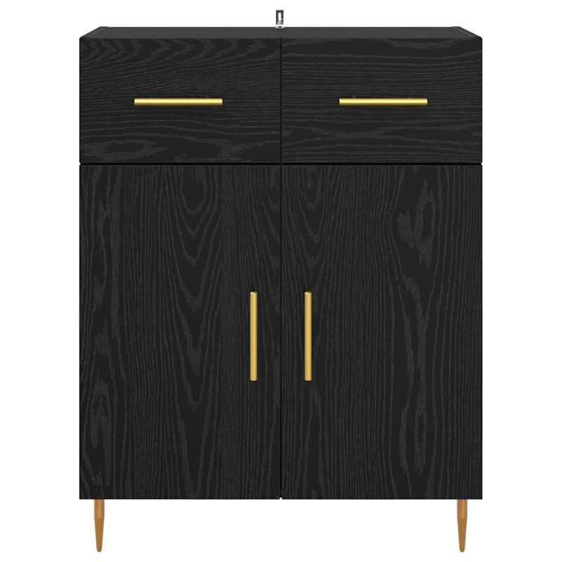 69.5cm Sideboard, Black Oak