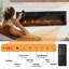 Acoidan Recessed and Wall Mounted Electric Fireplace-1193628173-1193628170
