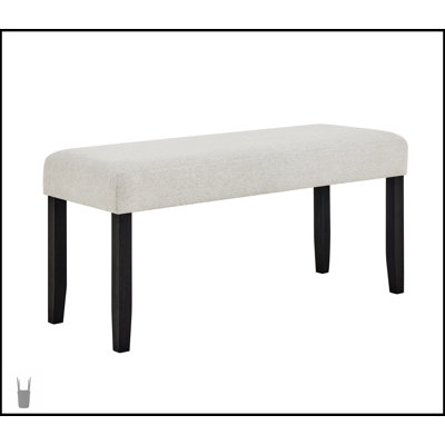6Pc Dining Set Contemporary Style White Faux Marble Rectangular Table Full Back Upholstered Chairs And Bench Light Gray Black Finish