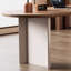 Bureau double caisson en bois massif avec tiroirs Nut-brown-1206117225-1206117224