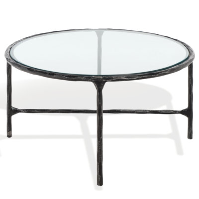 Evelynn Glass Top Coffee Table
