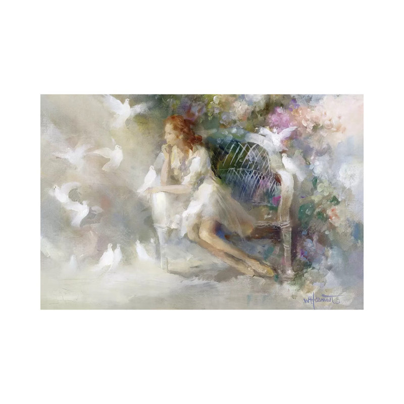 Soft Touch II by Willem Haenraets - Wrapped Canvas Print, 30.48 cm H x 45.72 cm W