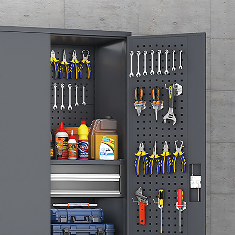 Garage Storage Locker Parking Lockers, Grey