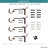 Aiden Steel Adjustable Single Curtain Rod-1566501416-1566501419
