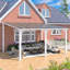 Aluminum Pergola with Canopy