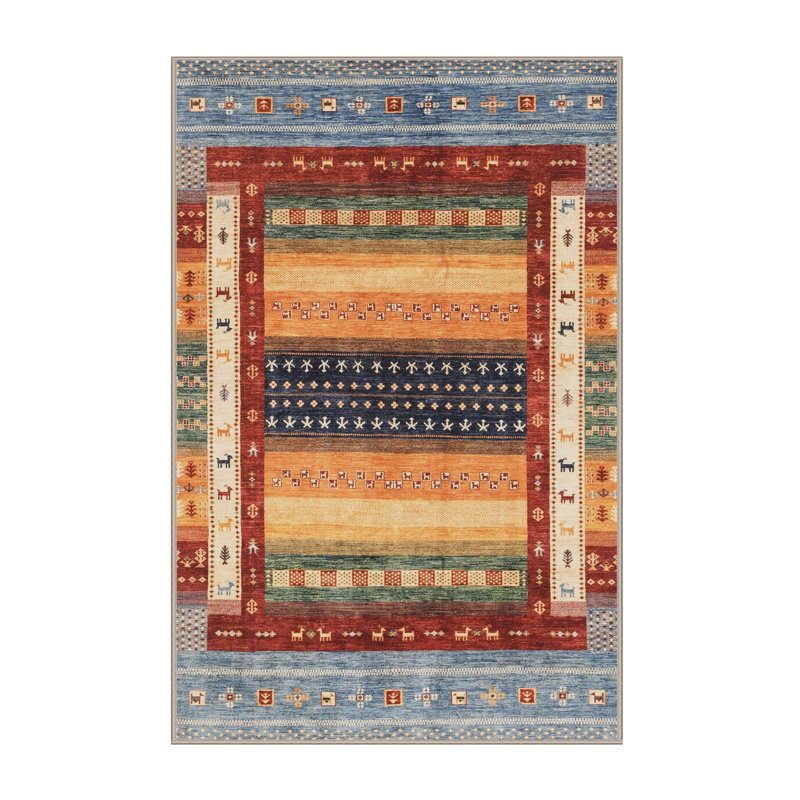 Tapis abstrait moderne 4100, Rectangle 3 pi x 5 pi