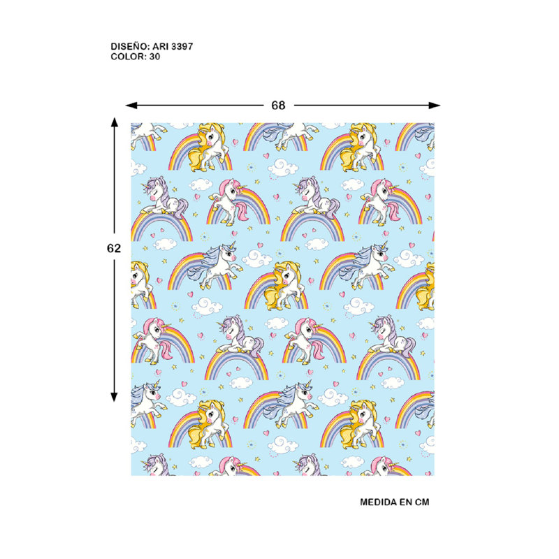 Clavier 10m x 68cm Matte Wallpaper Roll