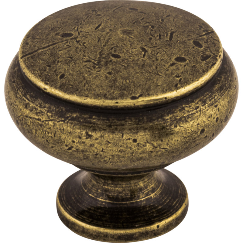 Cumberland 1 1/4" Diameter Round Knob, German Bronze