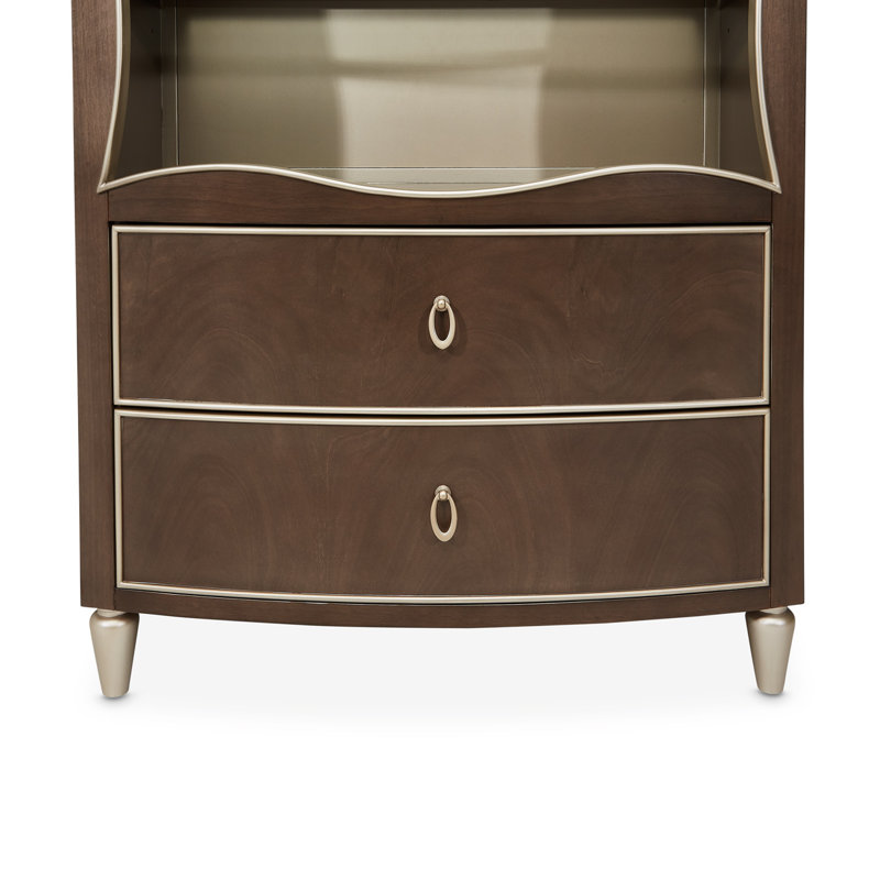 Villa Cherie Bookcase, Hazelnut