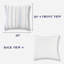 Henke Hand-Woven Striped Cotton Square Pillow Cover & Insert-1515297498-1610279234