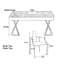 Ensemble de bureau et chaise-1559025437