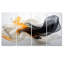 Emmie - Encre liquide, art mural abstrait 4 pièces-106424008