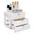 Romell Plastic Makeup Organizer