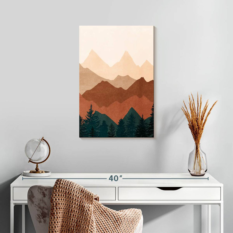 Alvord Neutral Sunset I, 24" H x 16" W