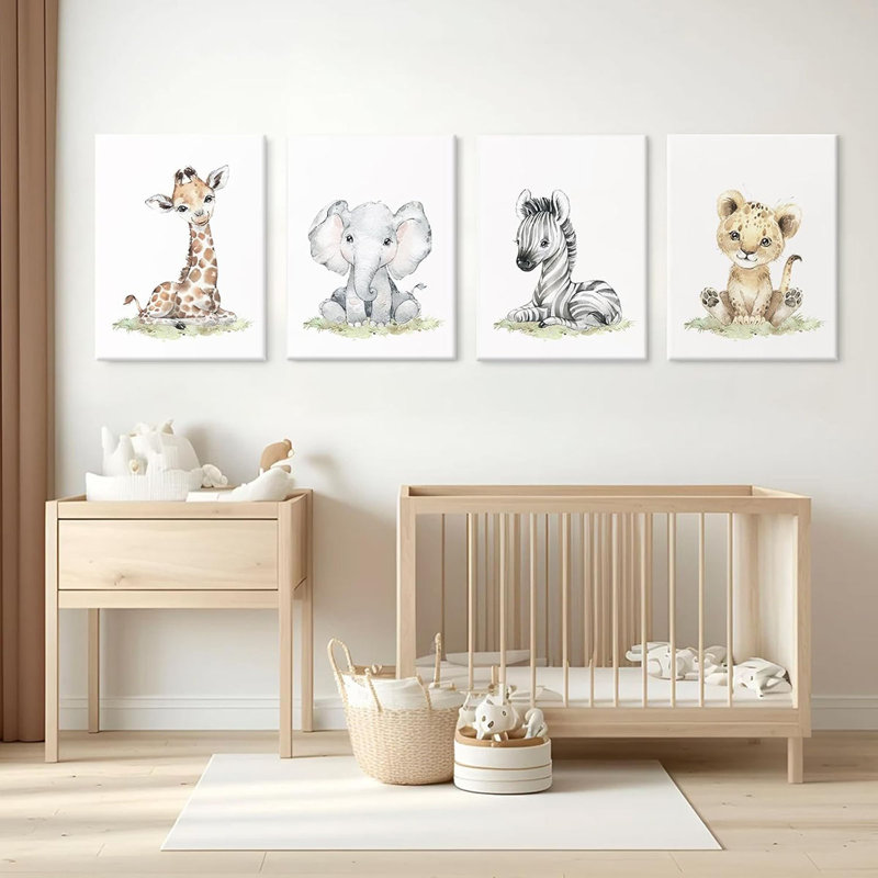 4 Piece Wrapped Canvas Print