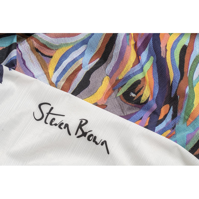 Rideau de douche Angus McCoo Art par Steven Brown