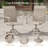 4-Person Outdoor Round Patio Dining Set With Swivel Chairs-801019918