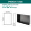 Topcraft 21“ X 13” Stainless Steel Shower Niche-125227914