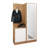 Hall Tree 39.4'' Wide With Mirror And Shoe Storage