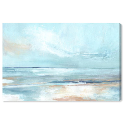 Blessings of Light Coastal Art Canvas Print by Art Remedy