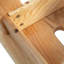 Escabeau léger en bois Red Oak