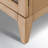 Gayle 3-Drawer Solid Wood China Cabinet with Glass Doors