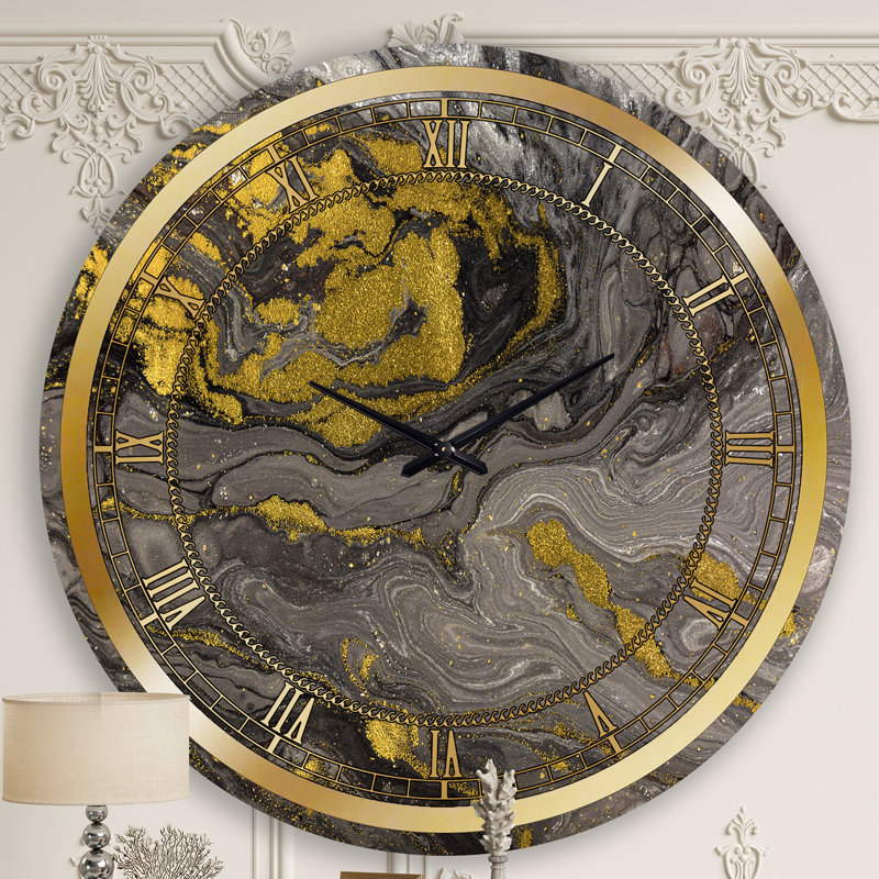 Horloge murale Glam, Surdimensionné