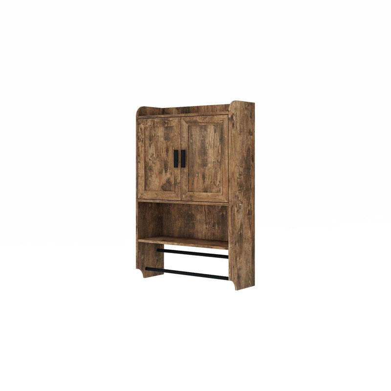 Nickeisha Bathroom Cabinet, Brown