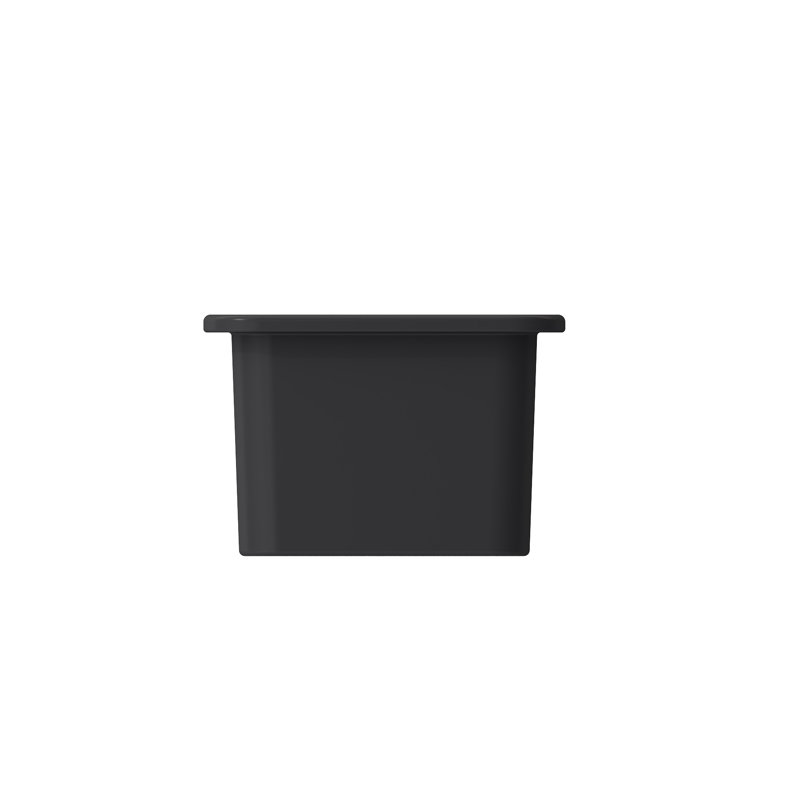 12'' L Kitchen Sink, Matte Dark Gray