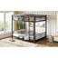 Lits peu encombrants, lit superposé double au-dessus de double, chambre d'amis moderne