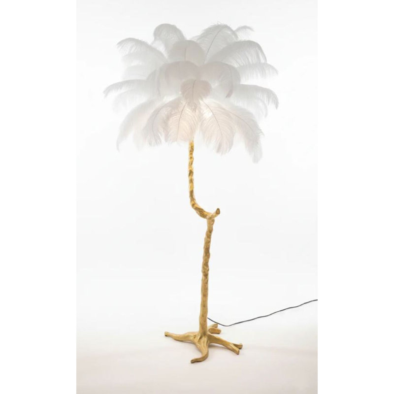 Carla Feathers Floor Lamp