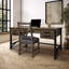Bureau en bois massif Sabetha