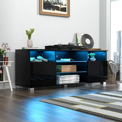 Meuble télé pour téléviseur de 65 po ou moins Quayshun
