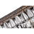 Avaleah 4 - Light Kitchen Island Tiered Pendant with Crystal Accents-893861336
