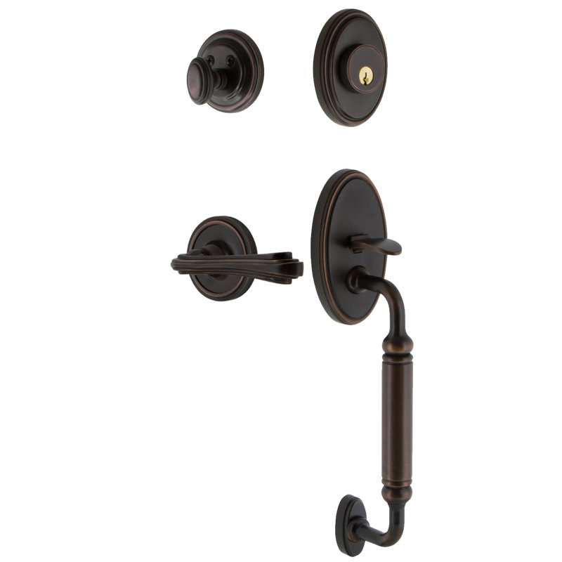 Ensemble de poignées Nostalgic Warehouse Classic, 2-3/4", Bronze intemporel, Gauche