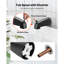Ensemble de robinetterie pour baignoire et douche, pommeau de douche effet pluie de 12,7 cm et bec de baignoire, 8 jets réglables, kit complet de garniture de baignoire à poignée unique avec valve d'équilibrage de pression en laiton, noir mat