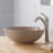 Thin Ceramics Circular Vessel Bathroom Sink-1869322085
