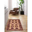 Tapis brun Maara Rare War 3 pi 1 po x 4 pi 8 po