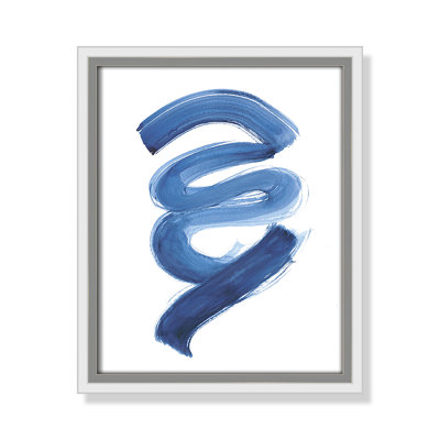 Slinky Indigo I by Filippo Ioco - Painting Print