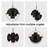 Multi Angle Restaurant Pendant Light E26 (including Three Color Light Bulbs)