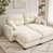 Beige + 2 sièges + 2 chaises