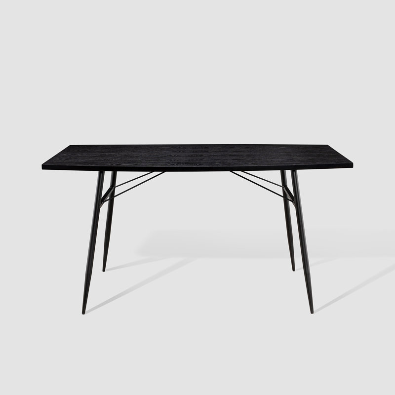 93.98Cm Dining Table, Black