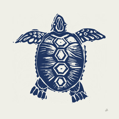 Primitive Sea III - bleu marine