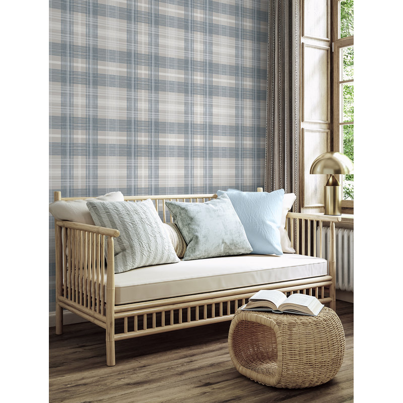 Papier peint adhésif Stacy Garcia Home Argos Crossroads, Gris te bleu