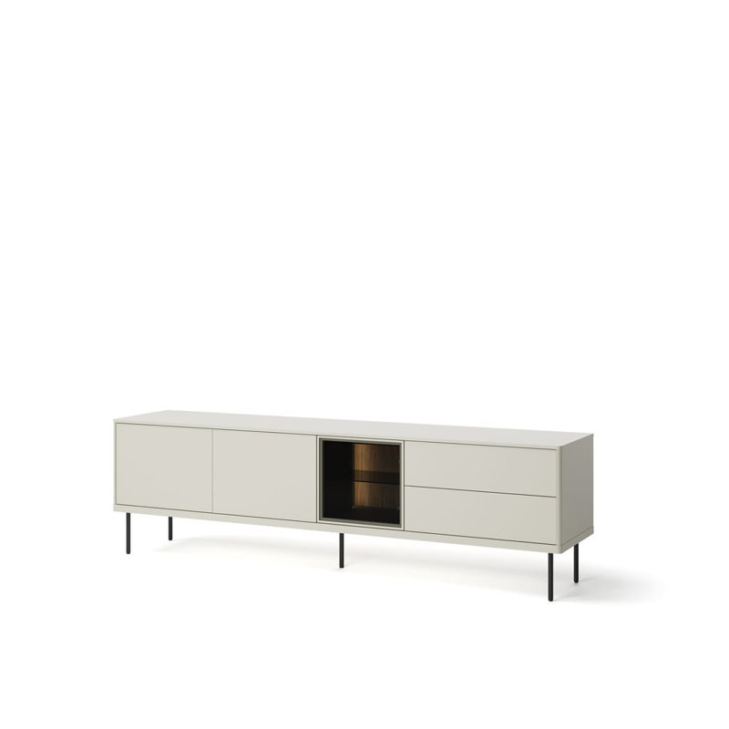 Blondun Unfinished TV Stand for TVs up to 70"