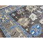 Tapis unique brun de 11 pi 11 po x 12 pi 1 po