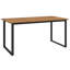 6 - Person Acacia Wood Patio Dining Set with Rectangular Table-89186747