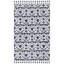 Tapis bleu marine / ivoire touffeté à la main Ezmerelda-1732766415