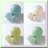 Silver & White Confetti Balloons 12" 100pcs